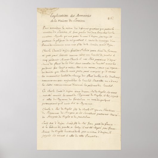 Frankrijk 17 poster (Voorkant)