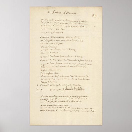 Frankrijk 18 poster (Voorkant)