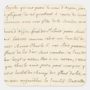 Frankrijk 19 vierkante sticker