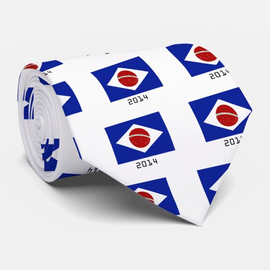 Frankrijk 2014 stropdas (Opgerold)