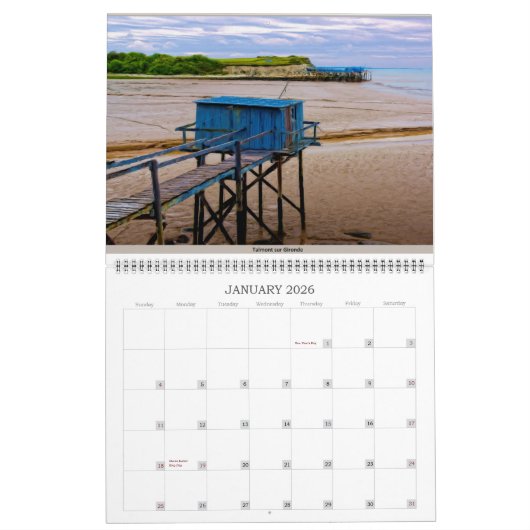 Frankrijk 2016 kalender (Jan 2026)