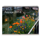 Frankrijk 2016 kalender (Hoes)