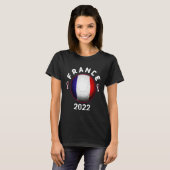 Frankrijk 2022 Essential T-shirt (Voorkant volledig)