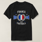 Frankrijk 2024 supporter t-shirt (Design voorkant)