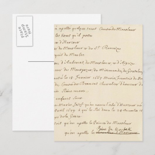 Frankrijk 20 briefkaart (Voorkant / Achterkant)