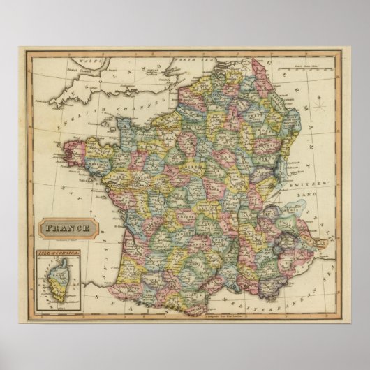 Frankrijk 20 poster (Voorkant)