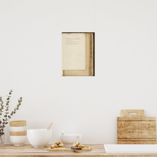 Frankrijk 22 poster (Keuken)