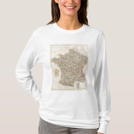 Frankrijk 24 t-shirt (Voorkant)