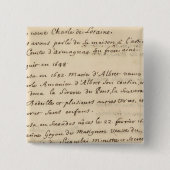 Frankrijk 24 vierkante button 5,1 cm (Voorkant)