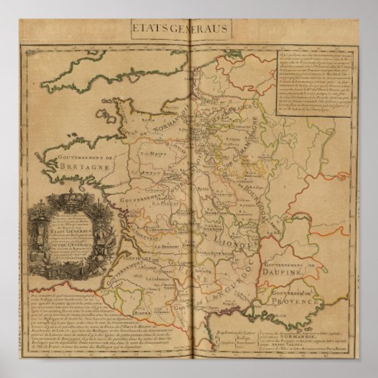 Frankrijk 25 poster (Voorkant)