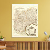 Frankrijk 27 canvas afdruk (Insitu (Woonkamer))