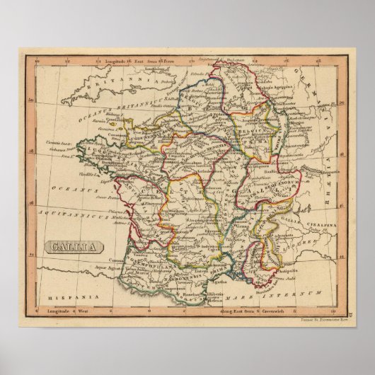 Frankrijk 28 poster (Voorkant)