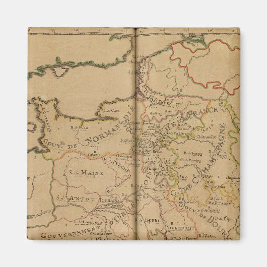 Frankrijk 29 magneet (Voorkant)