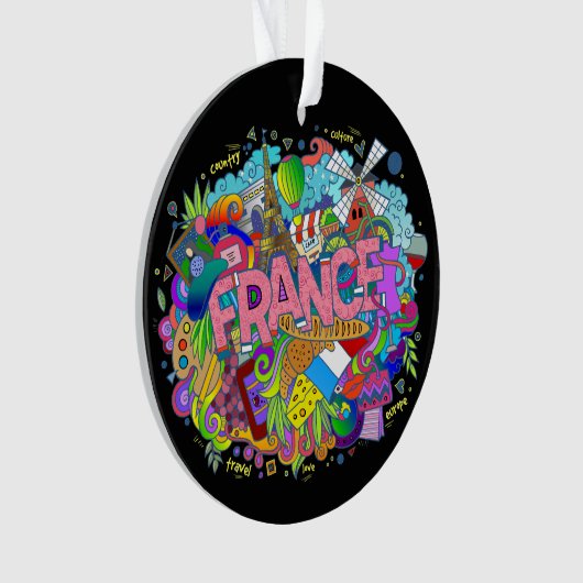 FRANKRIJK 2 Ornament (voorkant)