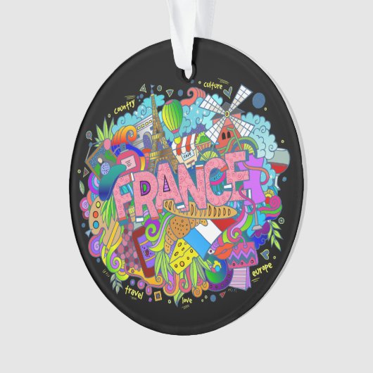 FRANKRIJK 2 Ornament (voorkant)