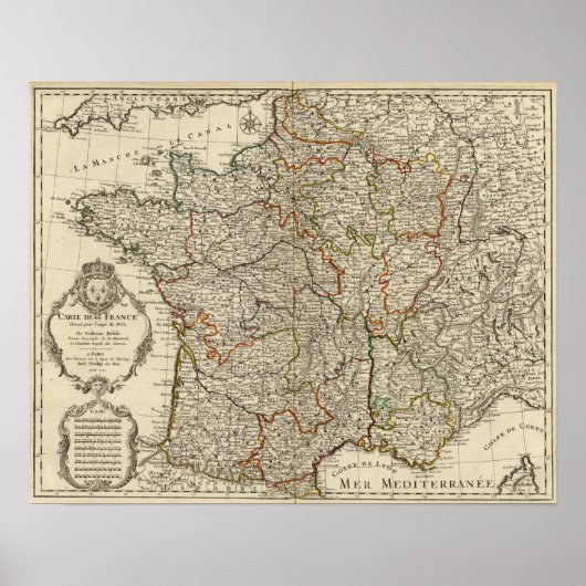 Frankrijk 2 poster (Voorkant)