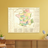 Frankrijk 30 canvas afdruk (Insitu (Woonkamer))
