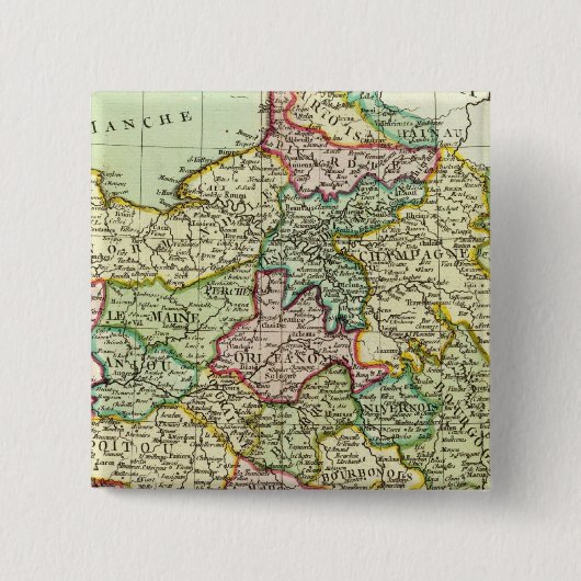 Frankrijk 31 vierkante button 5,1 cm (Voorkant)