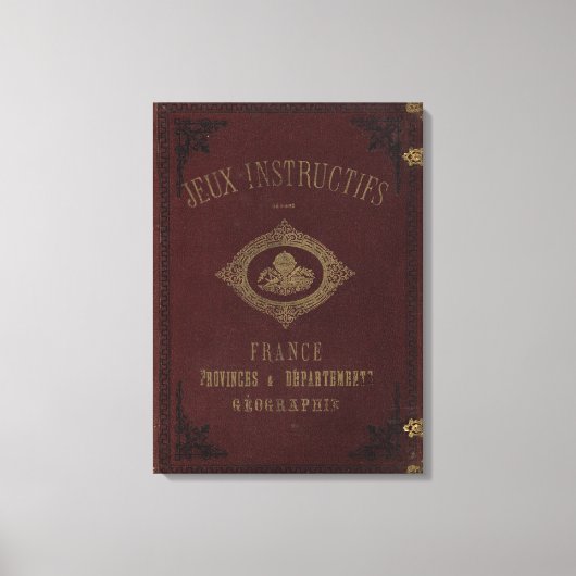 Frankrijk 32 canvas afdruk (Voorkant)