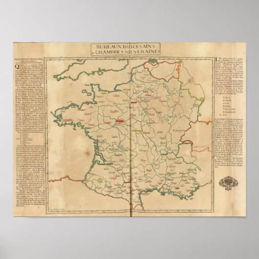 Frankrijk 33 poster (Voorkant)