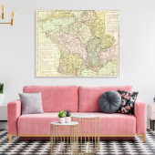 Frankrijk 34 canvas afdruk (Insitu (Woonkamer))