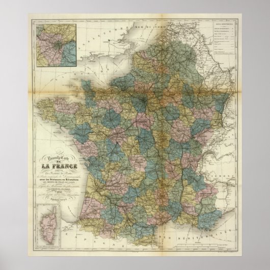 Frankrijk 36 poster (Voorkant)