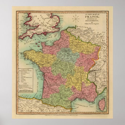 Frankrijk 38 poster (Voorkant)