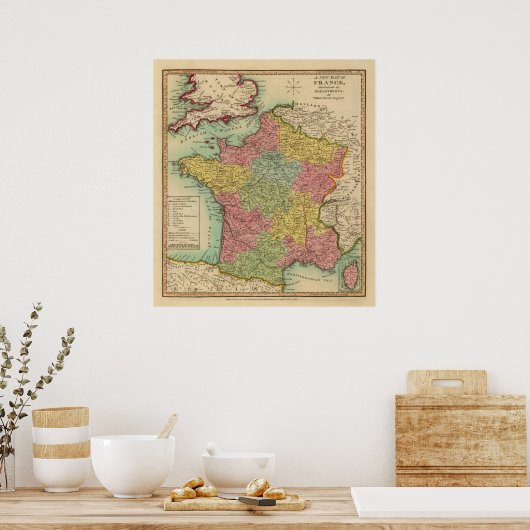 Frankrijk 38 poster (Keuken)