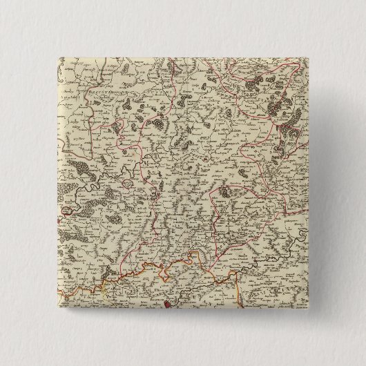 Frankrijk 39 vierkante button 5,1 cm (Voorkant)