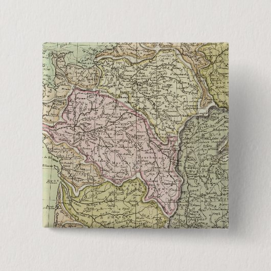 Frankrijk 40 vierkante button 5,1 cm (Voorkant)