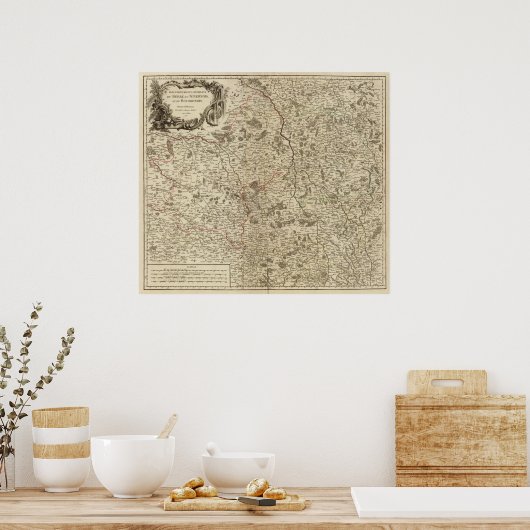 Frankrijk 41 poster (Keuken)