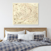 Frankrijk 42 canvas afdruk (Insitu (Slaapkamer))