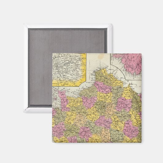 Frankrijk 42 magneet (Voorkant / Achterkant)