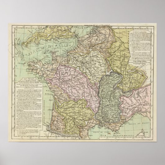 Frankrijk 43 poster (Voorkant)