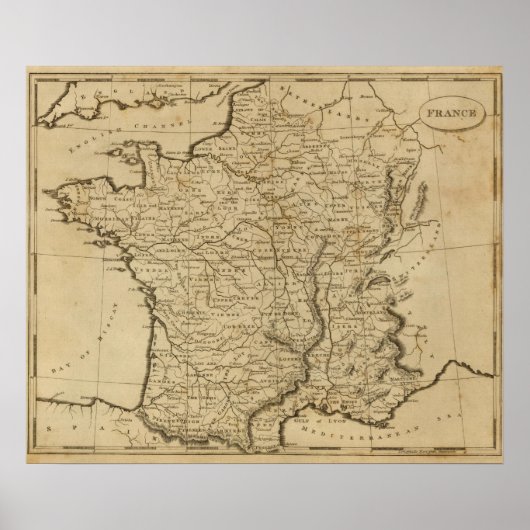 Frankrijk 47 poster (Voorkant)