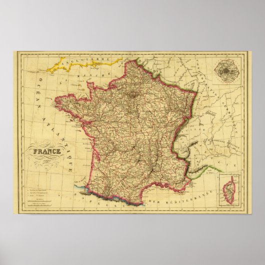 Frankrijk 48 poster (Voorkant)