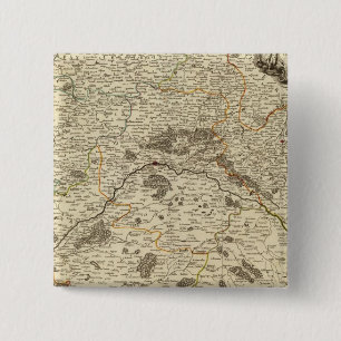 Frankrijk 48 vierkante button 5,1 cm