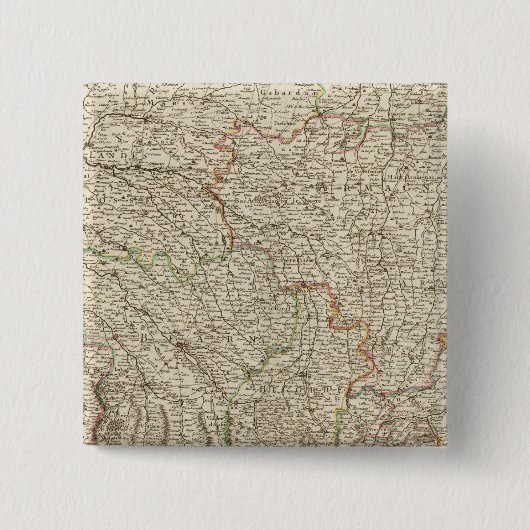 Frankrijk 49 vierkante button 5,1 cm (Voorkant)