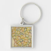 Frankrijk 4 sleutelhanger (Voorkant)