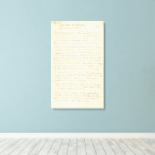 Frankrijk 50 canvas afdruk (Insitu (Houten vloer))