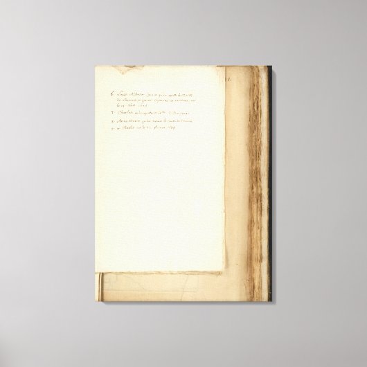 Frankrijk 51 canvas afdruk (Voorkant)