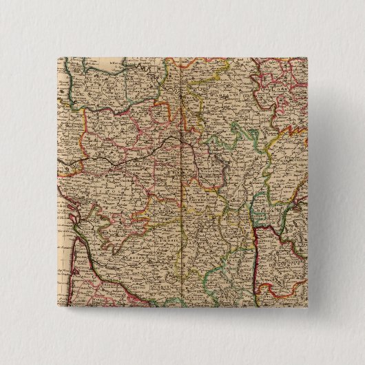 Frankrijk 52 vierkante button 5,1 cm (Voorkant)