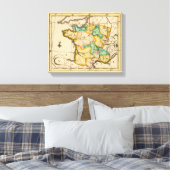 Frankrijk 8 canvas afdruk (Insitu (Slaapkamer))