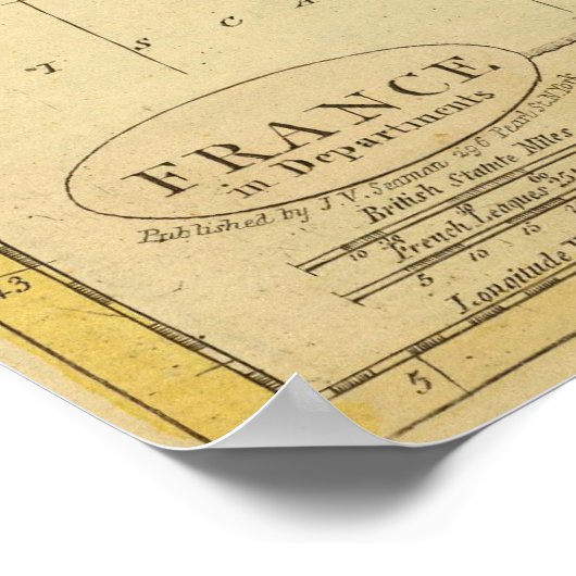 Frankrijk 9 poster (Hoek)