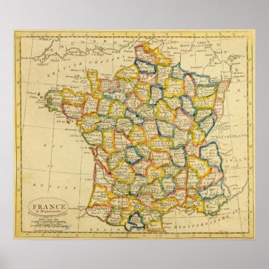 Frankrijk 9 poster (Voorkant)