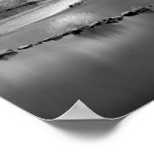 Frankrijk, A Weir aan de rivier de Mayenne (versie Poster (Hoek)