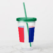 Frankrijk Acryl Drinkbeker (Links)