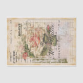 FRANKRIJK AFVALSTUK TISSUEPAPIER (Voorkant)