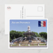 Frankrijk - Aix-en-Provence - Briefkaart (Voorkant / Achterkant)