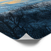 Frankrijk: Alpine Adventure - Courchevel Ski Poster (Hoek)